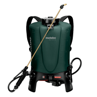 Pulverizador de mochila Metabo RSG 18 LTX 15 a batería