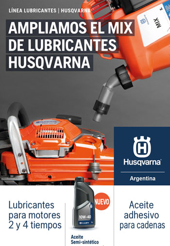 Husqvarna - Línea de lubricantes para motores 2T y 4T