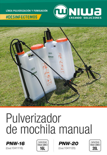 Niwa - Pulverizador de mochila manual PNW-16 / 20